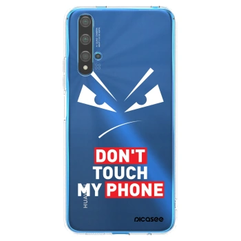 Picasee husă transparentă din silicon pentru Huawei Nova 5T - Evil Eye - Transparent