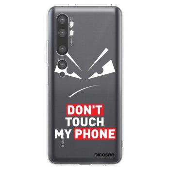 Picasee husă transparentă din silicon pentru Xiaomi Mi Note 10 (Pro) - Evil Eye - Transparent