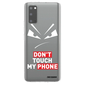 Picasee husă transparentă din silicon pentru Samsung Galaxy S20 G980F - Evil Eye - Transparent