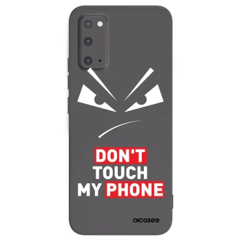 Picasee husă neagră din silicon pentru Samsung Galaxy S20 G980F - Evil Eye - Transparent