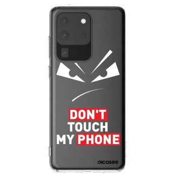 Picasee husă transparentă din silicon pentru Samsung Galaxy S20 Ultra 5G G988F - Evil Eye - Transparent