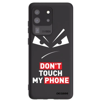 Picasee husă neagră din silicon pentru Samsung Galaxy S20 Ultra 5G G988F - Evil Eye - Transparent