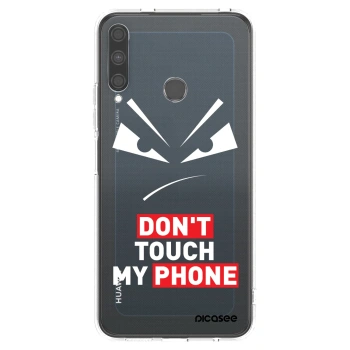 Picasee husă transparentă din silicon pentru Huawei P40 Lite E - Evil Eye - Transparent