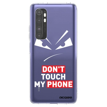 Picasee husă transparentă din silicon pentru Xiaomi Mi Note 10 Lite - Evil Eye - Transparent