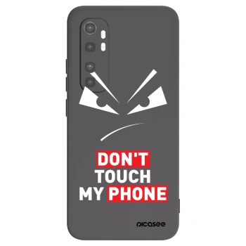 Picasee husă neagră din silicon pentru Xiaomi Mi Note 10 Lite - Evil Eye - Transparent