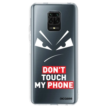Picasee husă transparentă din silicon pentru Xiaomi Redmi Note 9S - Evil Eye - Transparent