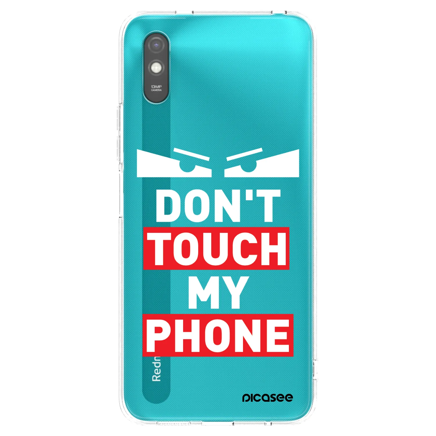 Picasee husă transparentă din silicon pentru Xiaomi Redmi 9A - Shadow Eye - Transparent