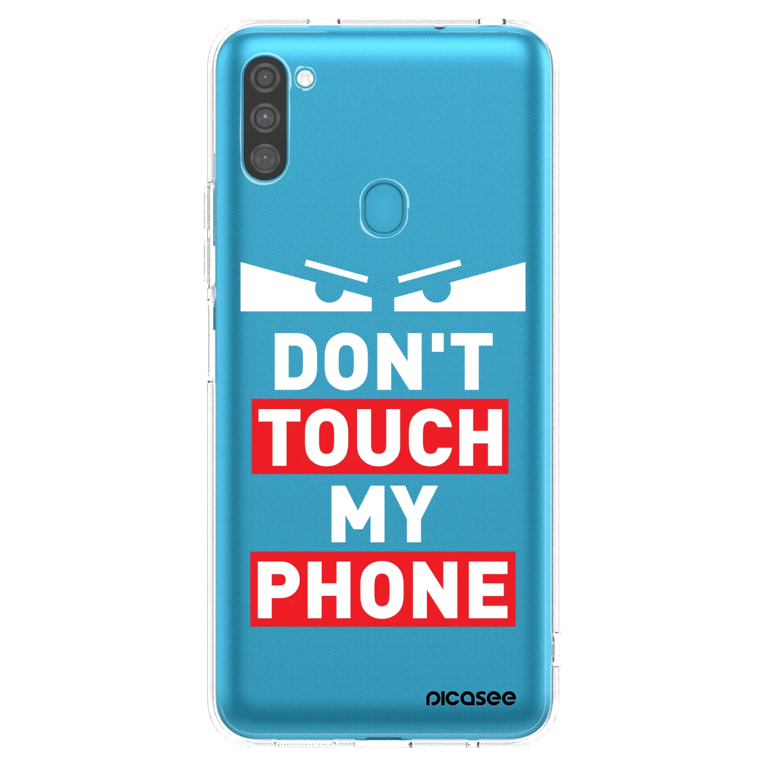 Picasee husă transparentă din silicon pentru Samsung Galaxy M11 - Shadow Eye - Transparent