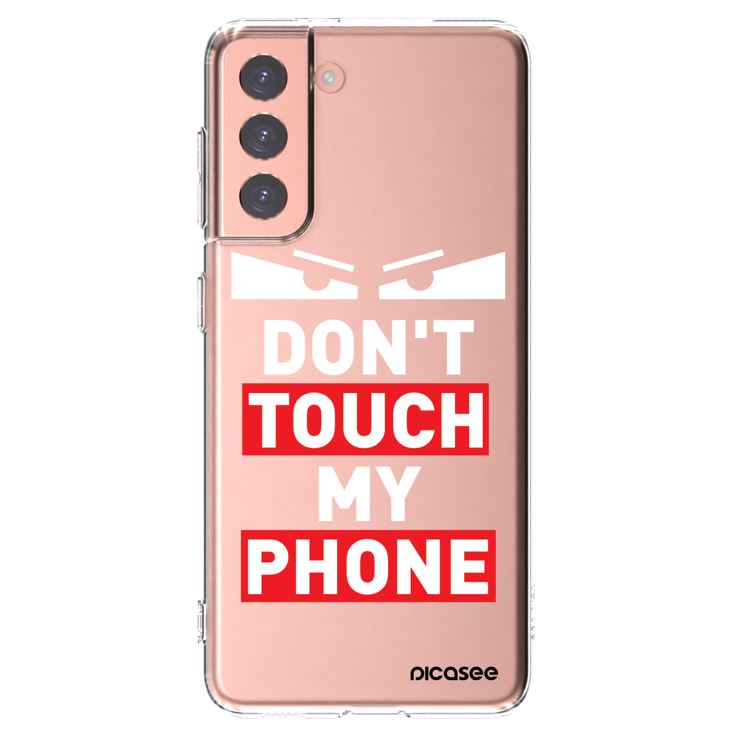 Picasee husă transparentă din silicon pentru Samsung Galaxy S21 5G G991B - Shadow Eye - Transparent