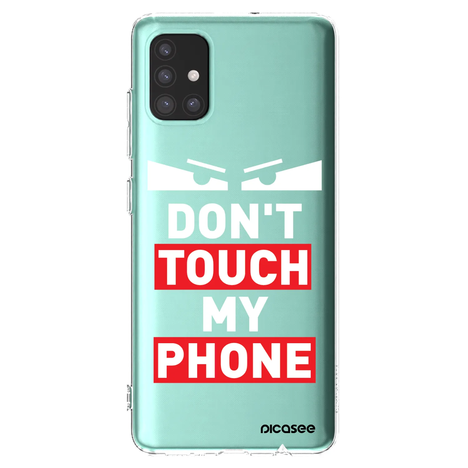 Picasee husă transparentă din silicon pentru Samsung Galaxy M31s - Shadow Eye - Transparent