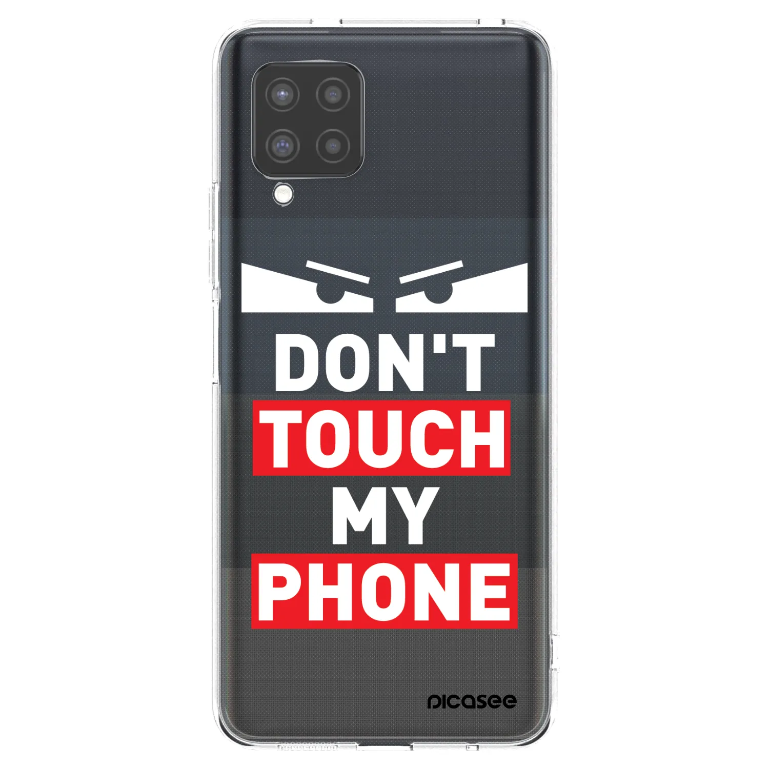 Picasee husă transparentă din silicon pentru Samsung Galaxy A42 A426B - Shadow Eye - Transparent