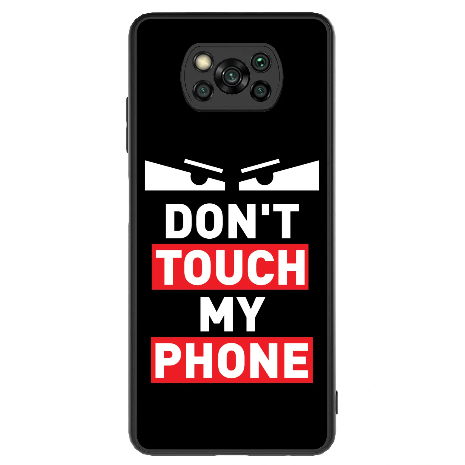 Picasee ULTIMATE CASE pentru Xiaomi Poco X3 - Shadow Eye - Transparent