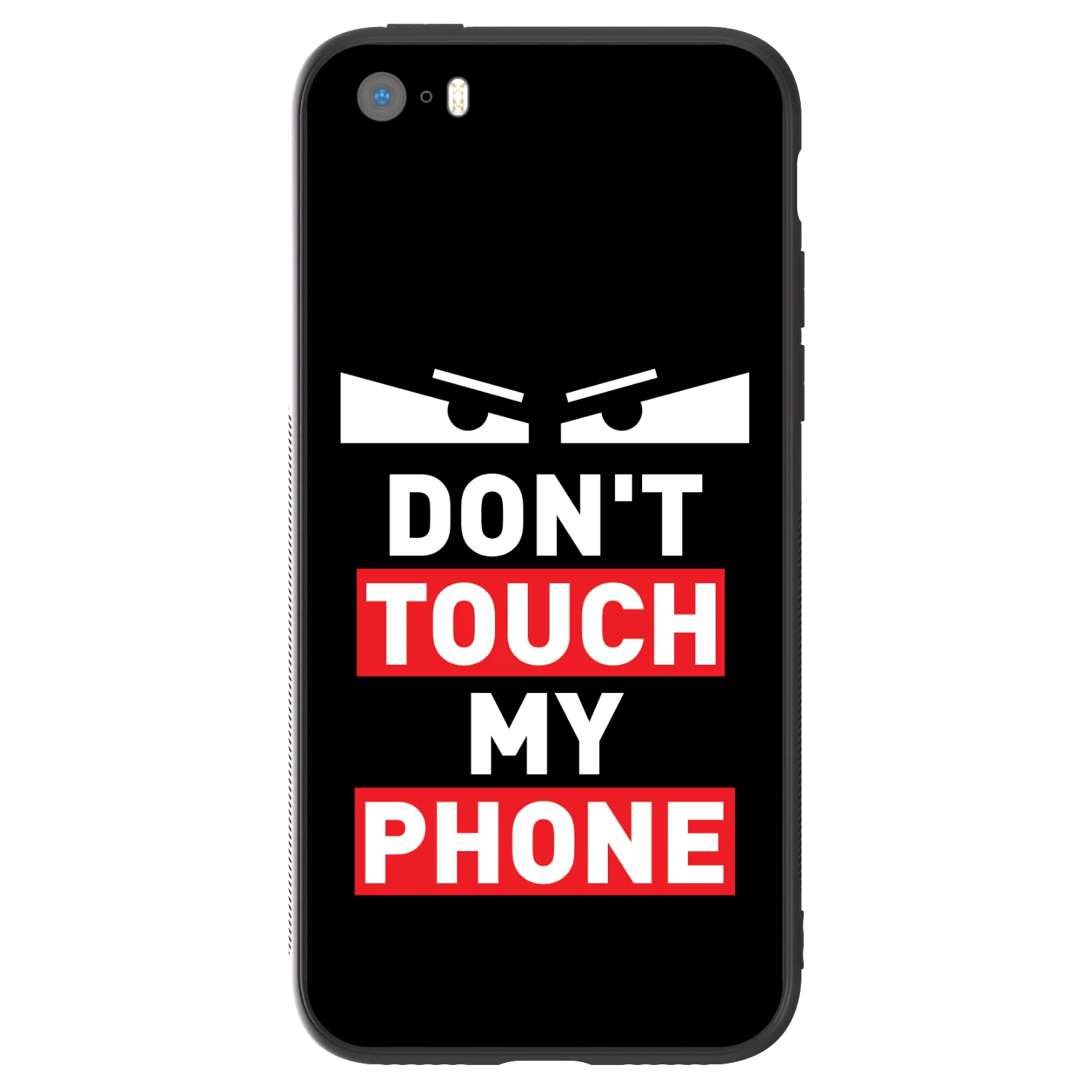 Picasee ULTIMATE CASE pentru Apple iPhone 5/5S/SE - Shadow Eye - Transparent