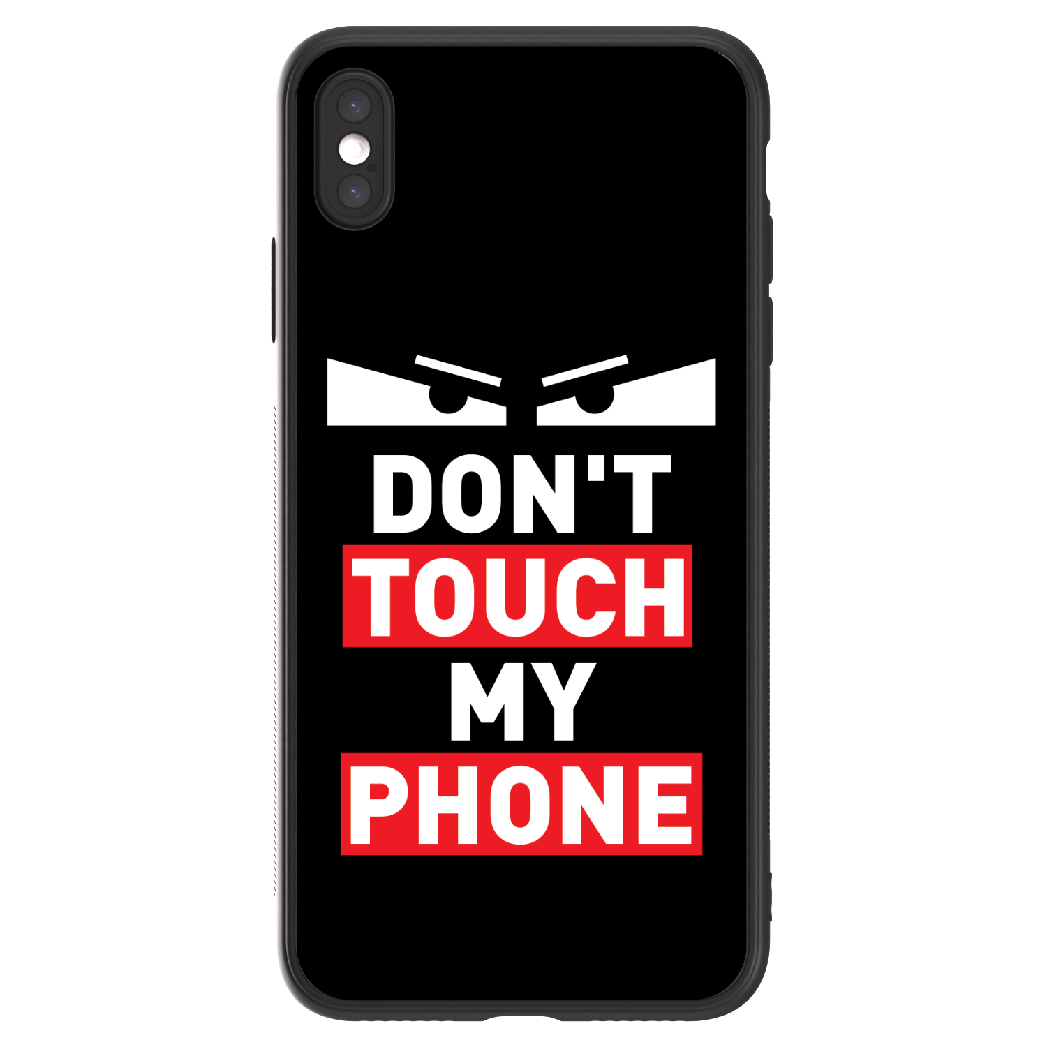 Picasee ULTIMATE CASE pentru Apple iPhone XS Max - Shadow Eye - Transparent