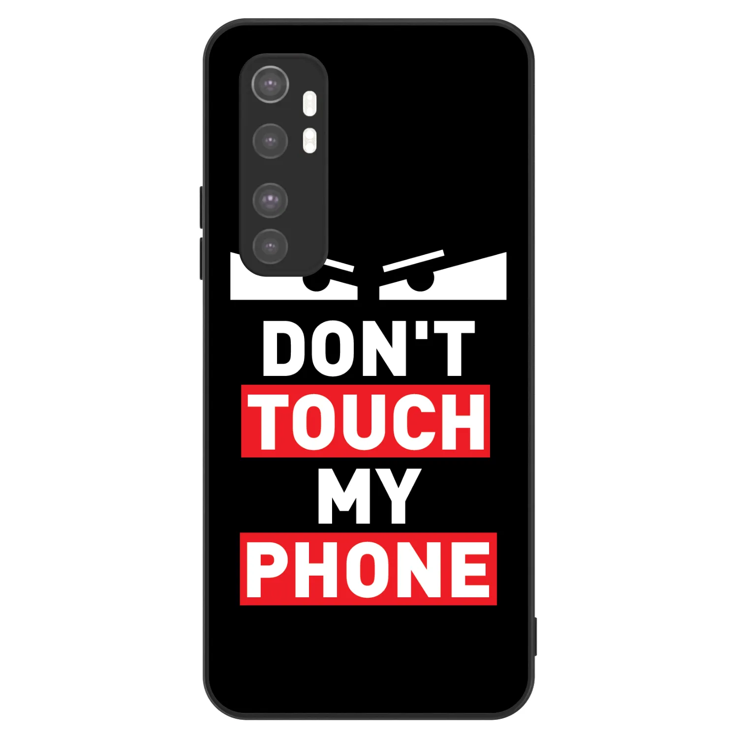 Picasee ULTIMATE CASE pentru Xiaomi Mi Note 10 Lite - Shadow Eye - Transparent