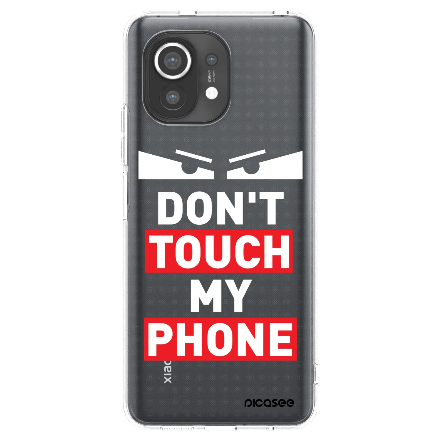 Picasee husă transparentă din silicon pentru Xiaomi Mi 11 - Shadow Eye - Transparent