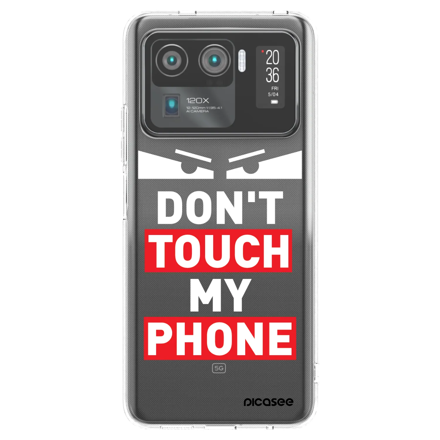 Picasee husă transparentă din silicon pentru Xiaomi Mi 11 Ultra - Shadow Eye - Transparent