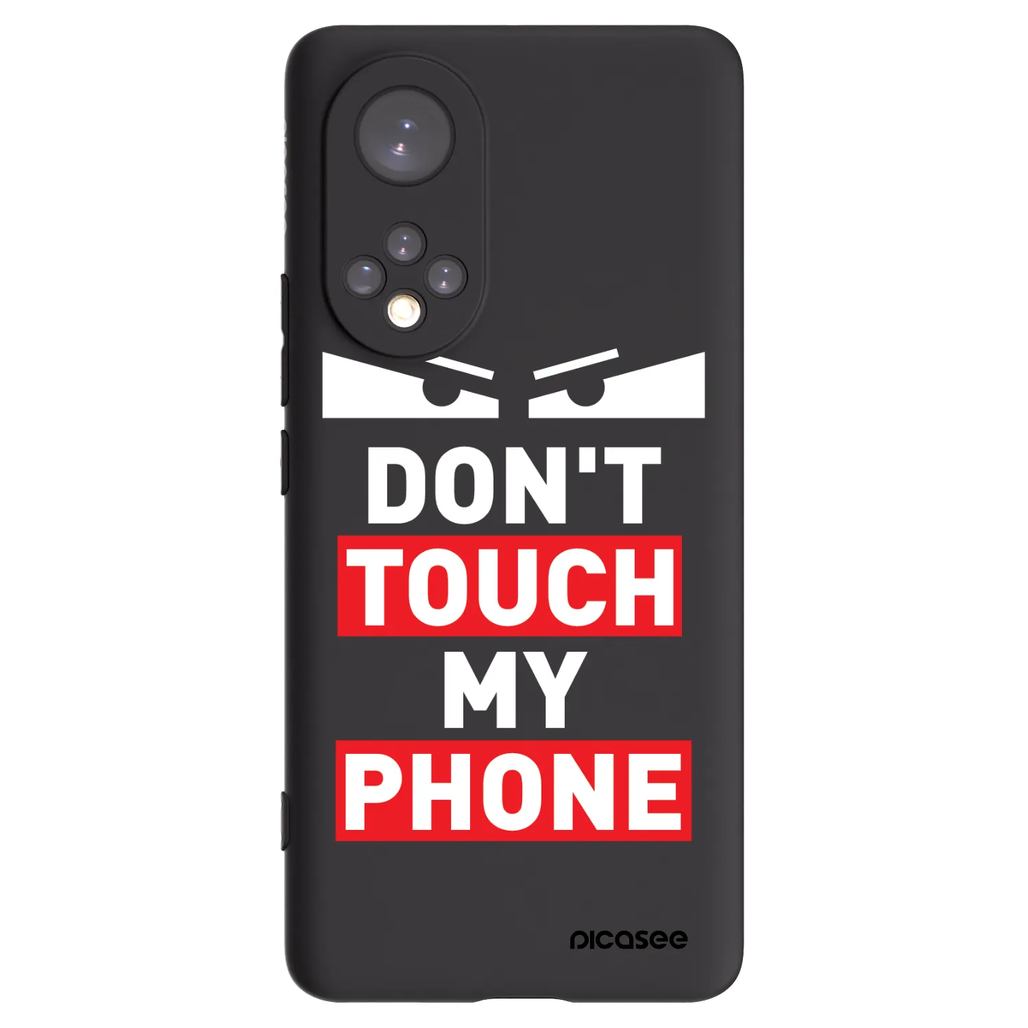 Picasee husă neagră din silicon pentru Honor 50 5G - Shadow Eye - Transparent