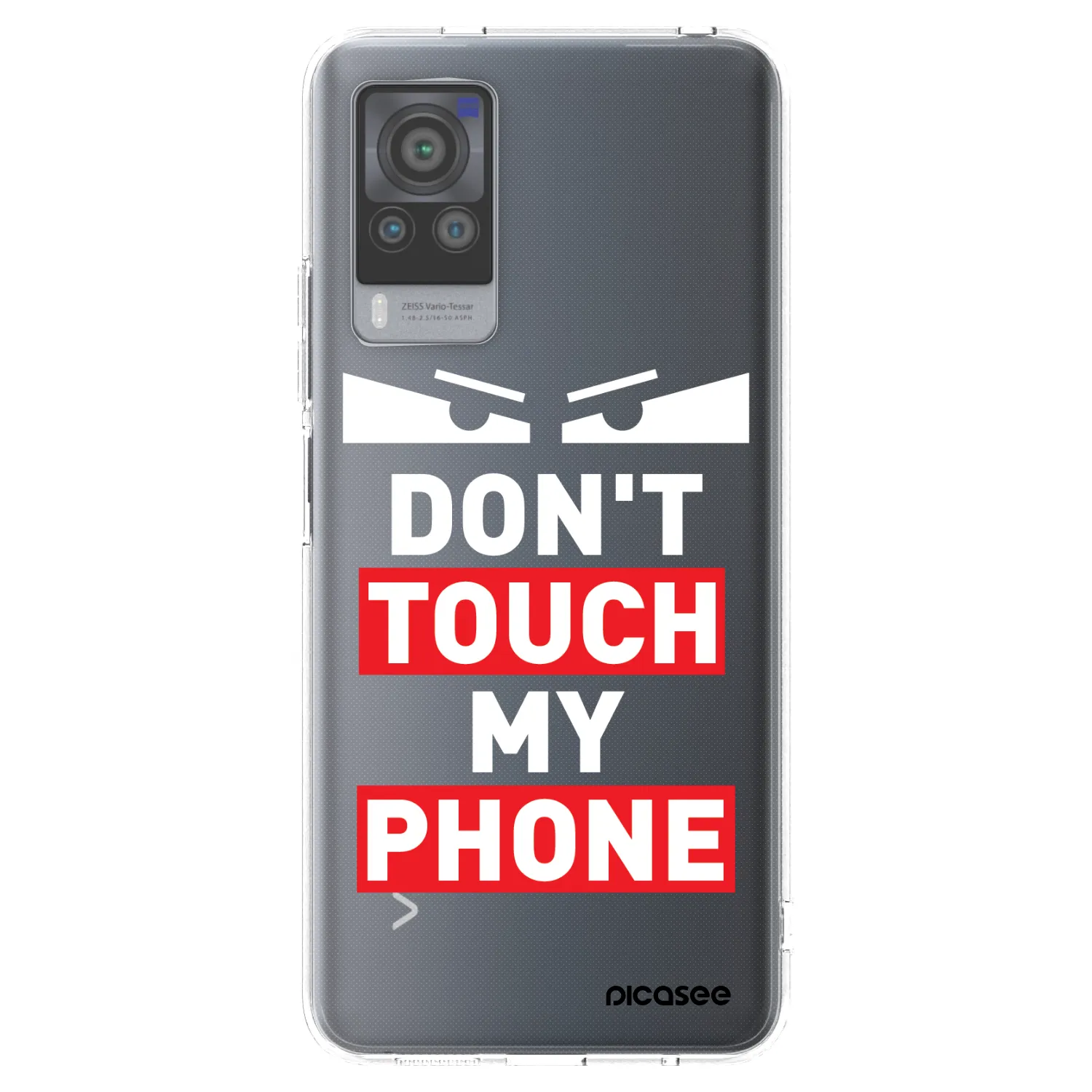 Picasee husă transparentă din silicon pentru Vivo X60 Pro 5G - Shadow Eye - Transparent