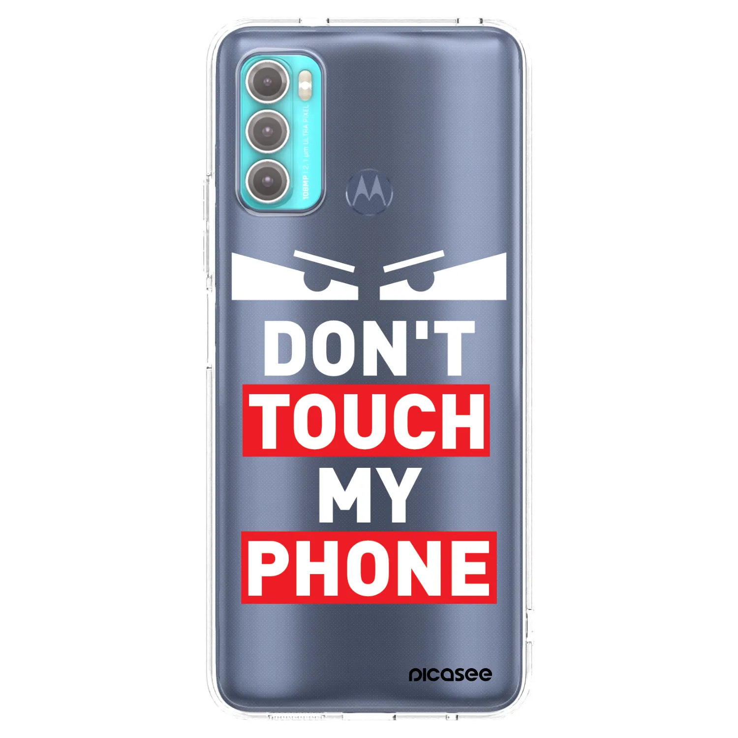 Picasee husă transparentă din silicon pentru Motorola Moto G60 - Shadow Eye - Transparent