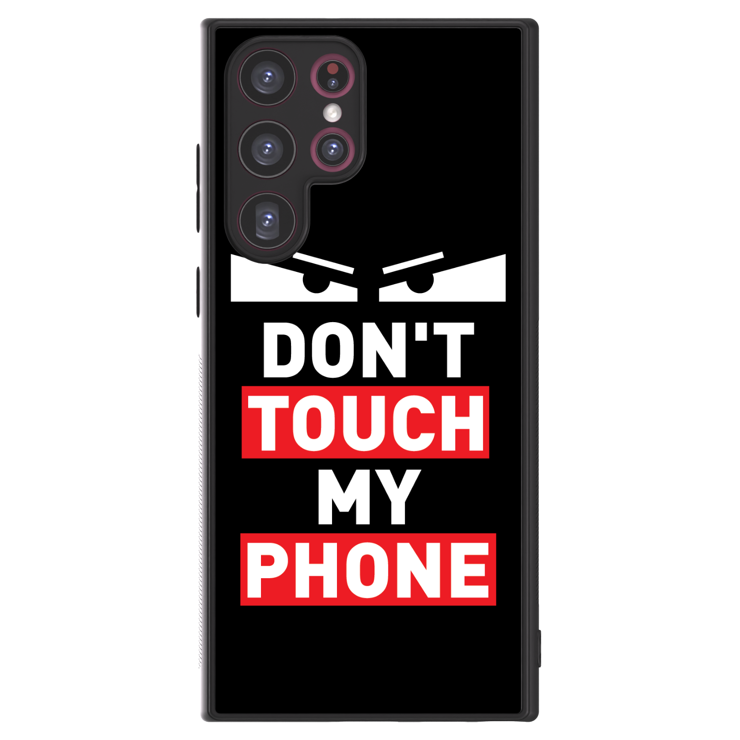 Picasee ULTIMATE CASE pentru Samsung Galaxy S22 Ultra 5G - Shadow Eye - Transparent