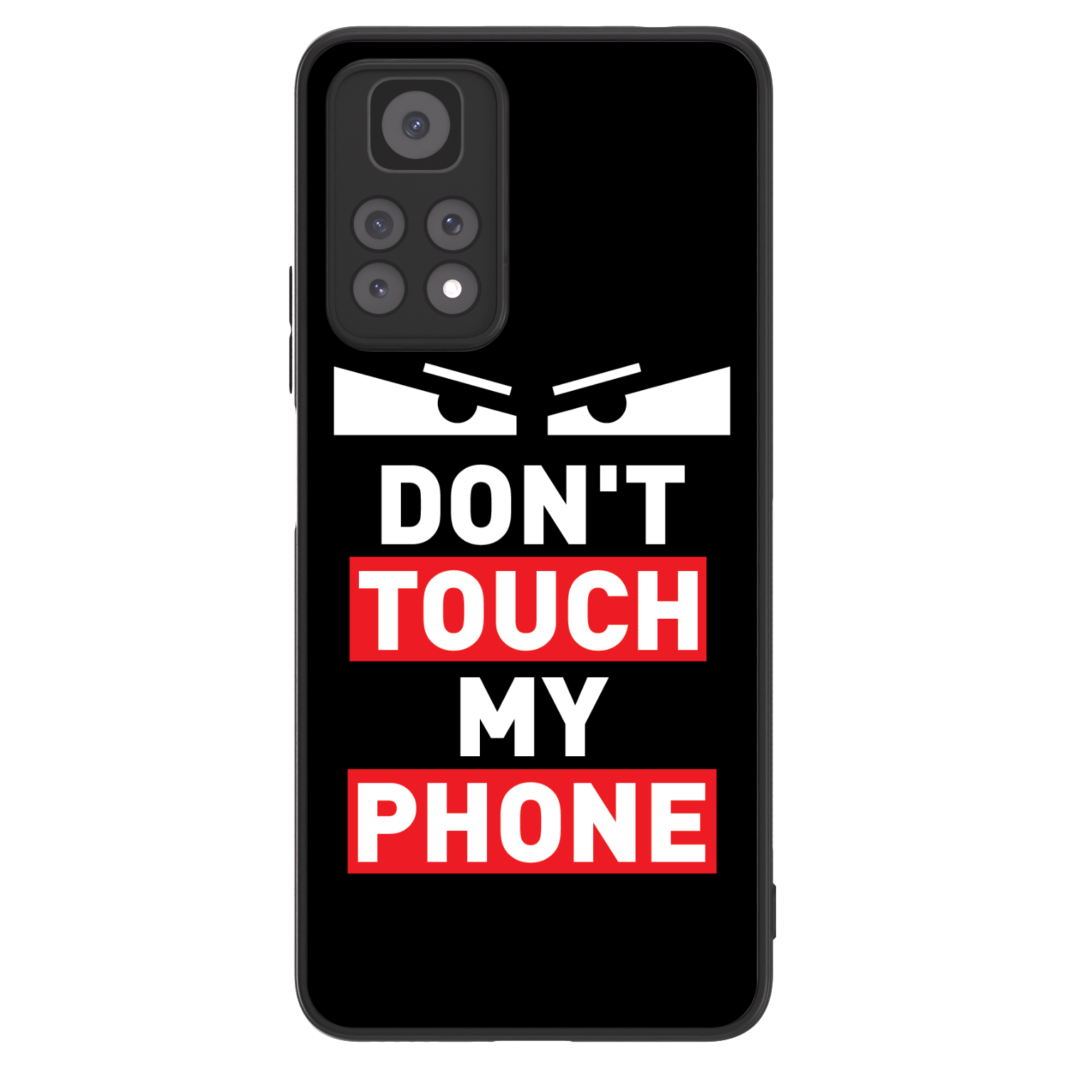 Picasee ULTIMATE CASE pentru Xiaomi Redmi Note 11 Pro - Shadow Eye - Transparent