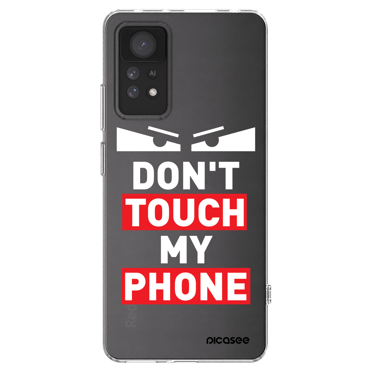 Picasee husă transparentă din silicon pentru Xiaomi Redmi Note 11 Pro - Shadow Eye - Transparent