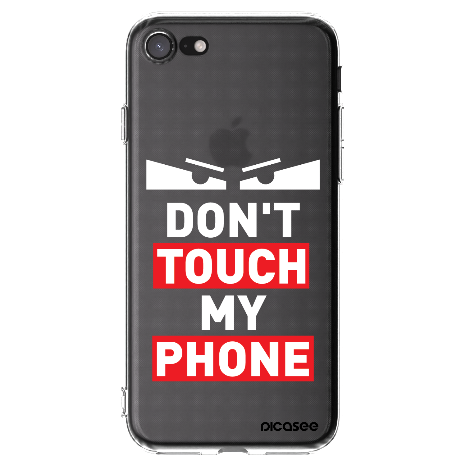 Picasee husă transparentă din silicon pentru Apple iPhone SE 2022 - Shadow Eye - Transparent