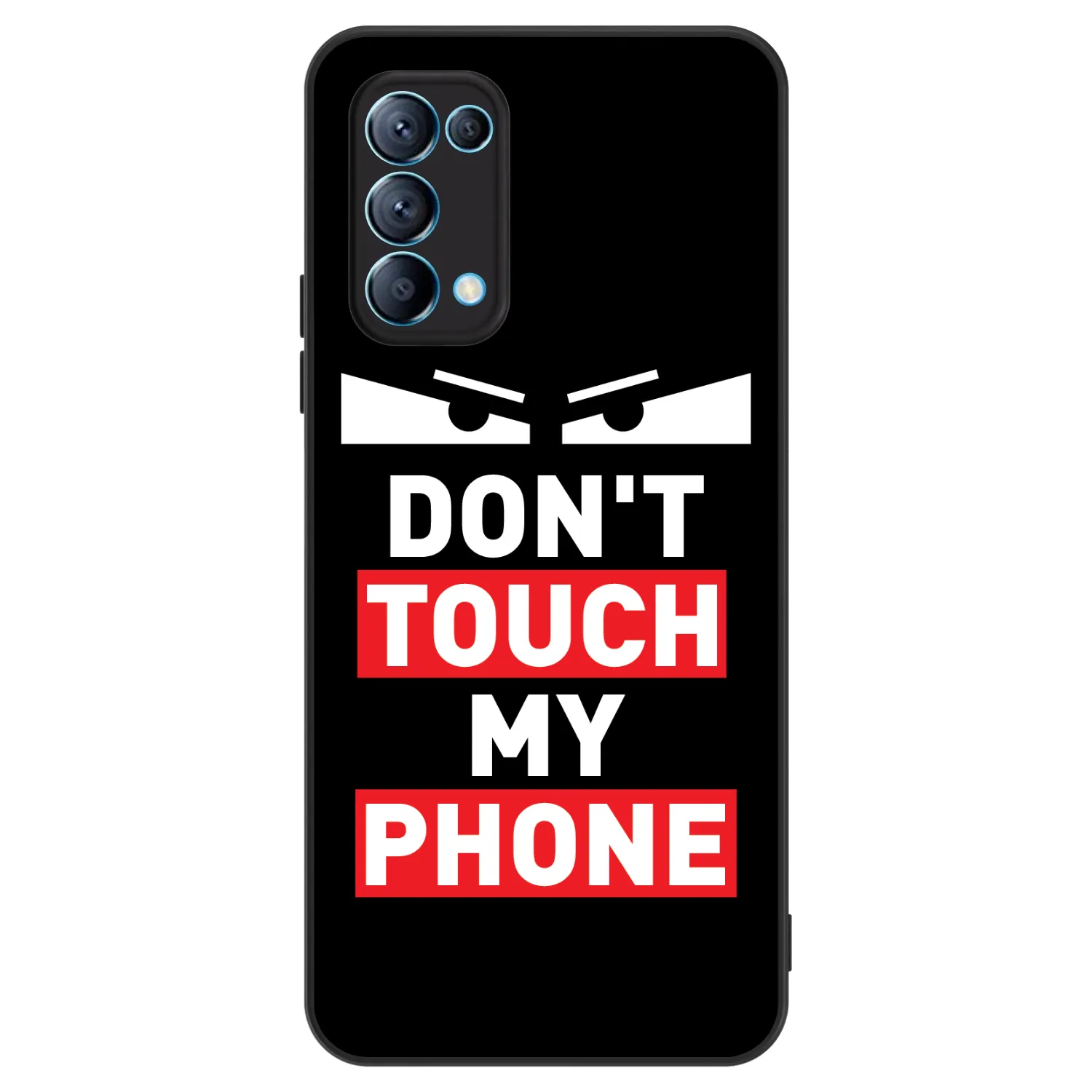 Picasee ULTIMATE CASE pentru OPPO Reno 5 5G - Shadow Eye - Transparent
