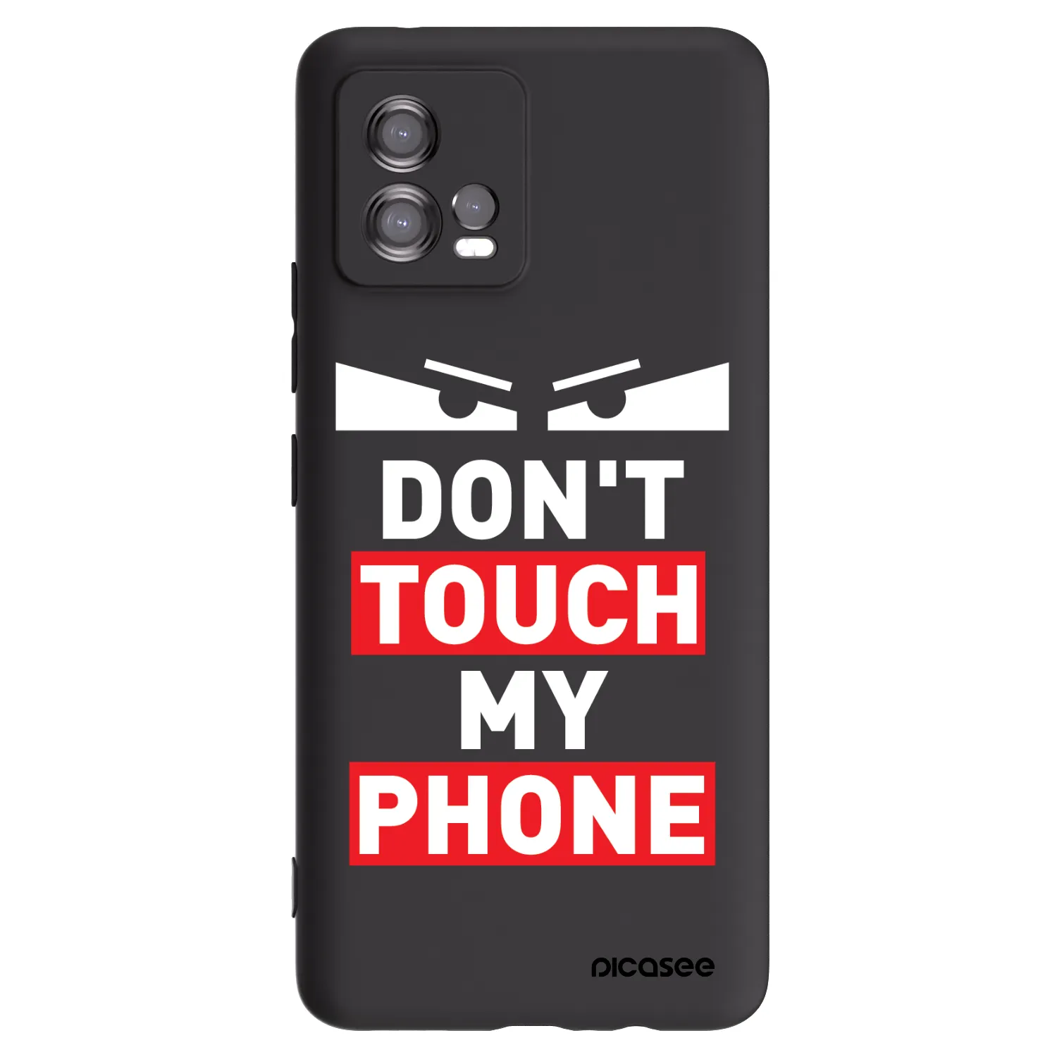 Picasee husă neagră din silicon pentru Motorola Moto G72 - Shadow Eye - Transparent