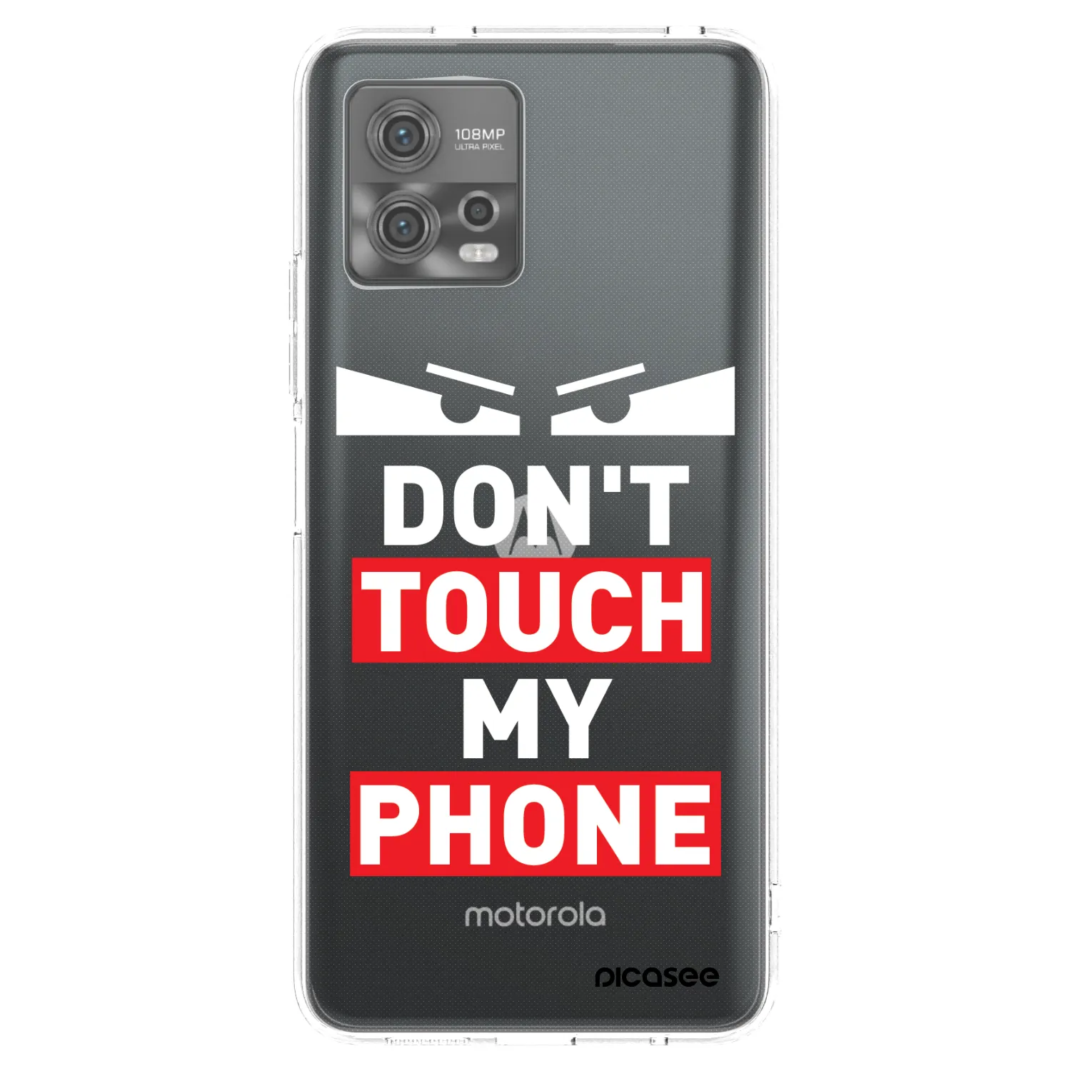 Picasee husă transparentă din silicon pentru Motorola Moto G72 - Shadow Eye - Transparent