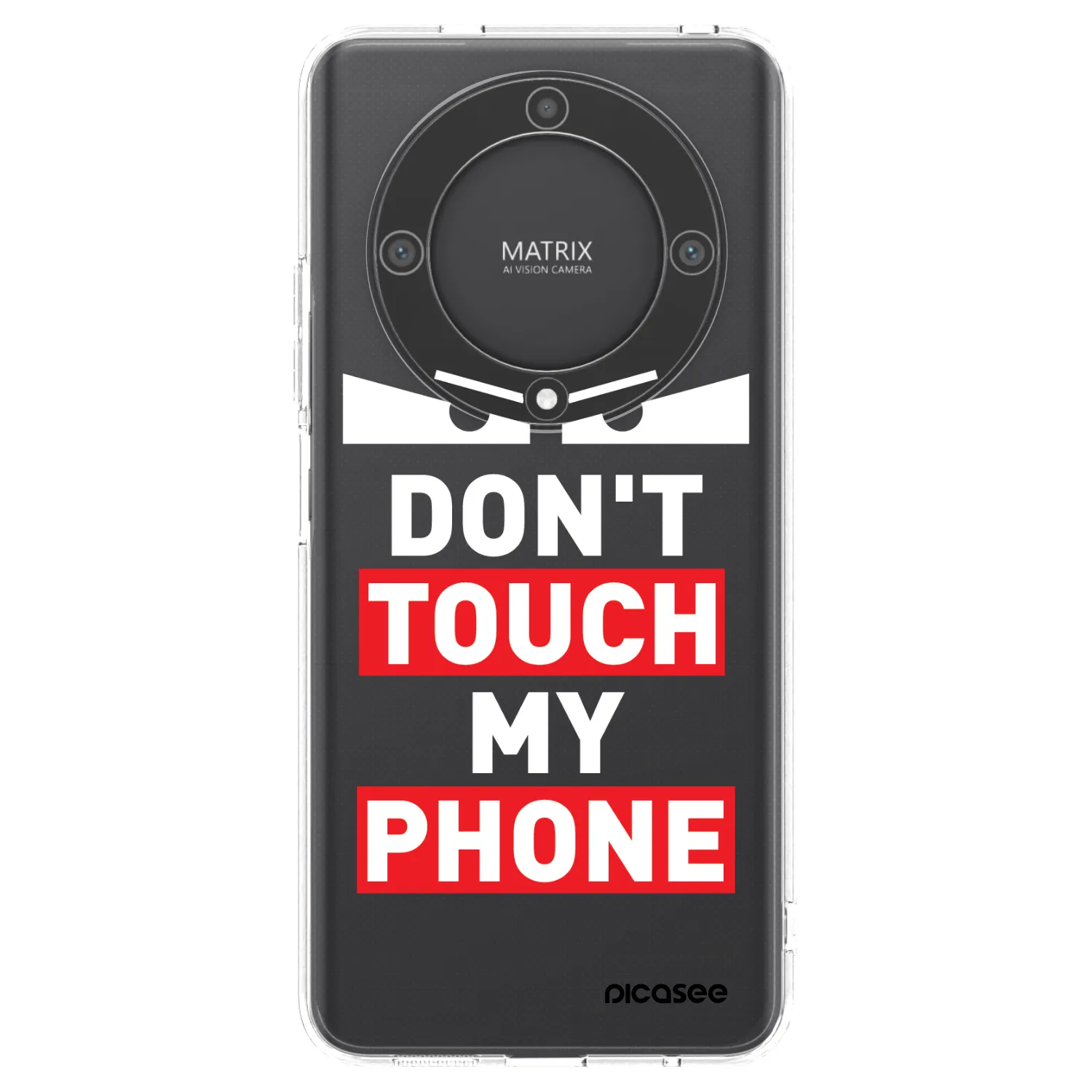 Picasee husă transparentă din silicon pentru Honor Magic5 Lite 5G - Shadow Eye - Transparent