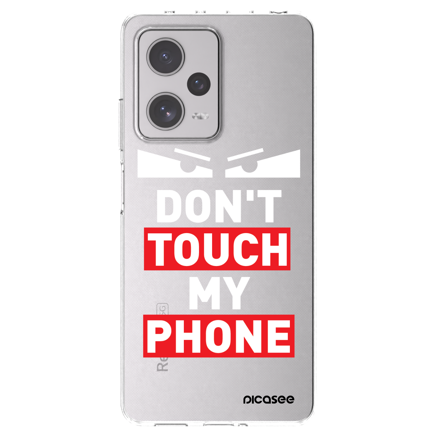 Picasee husă transparentă din silicon pentru Xiaomi Redmi Note 12 Pro+ 5G - Shadow Eye - Transparent