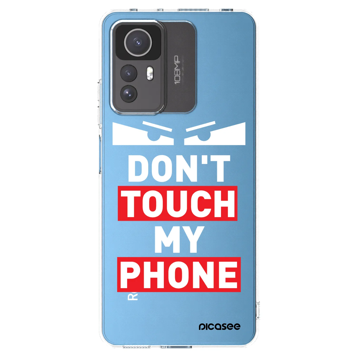 Picasee husă transparentă din silicon pentru Xiaomi Redmi Note 12S - Shadow Eye - Transparent