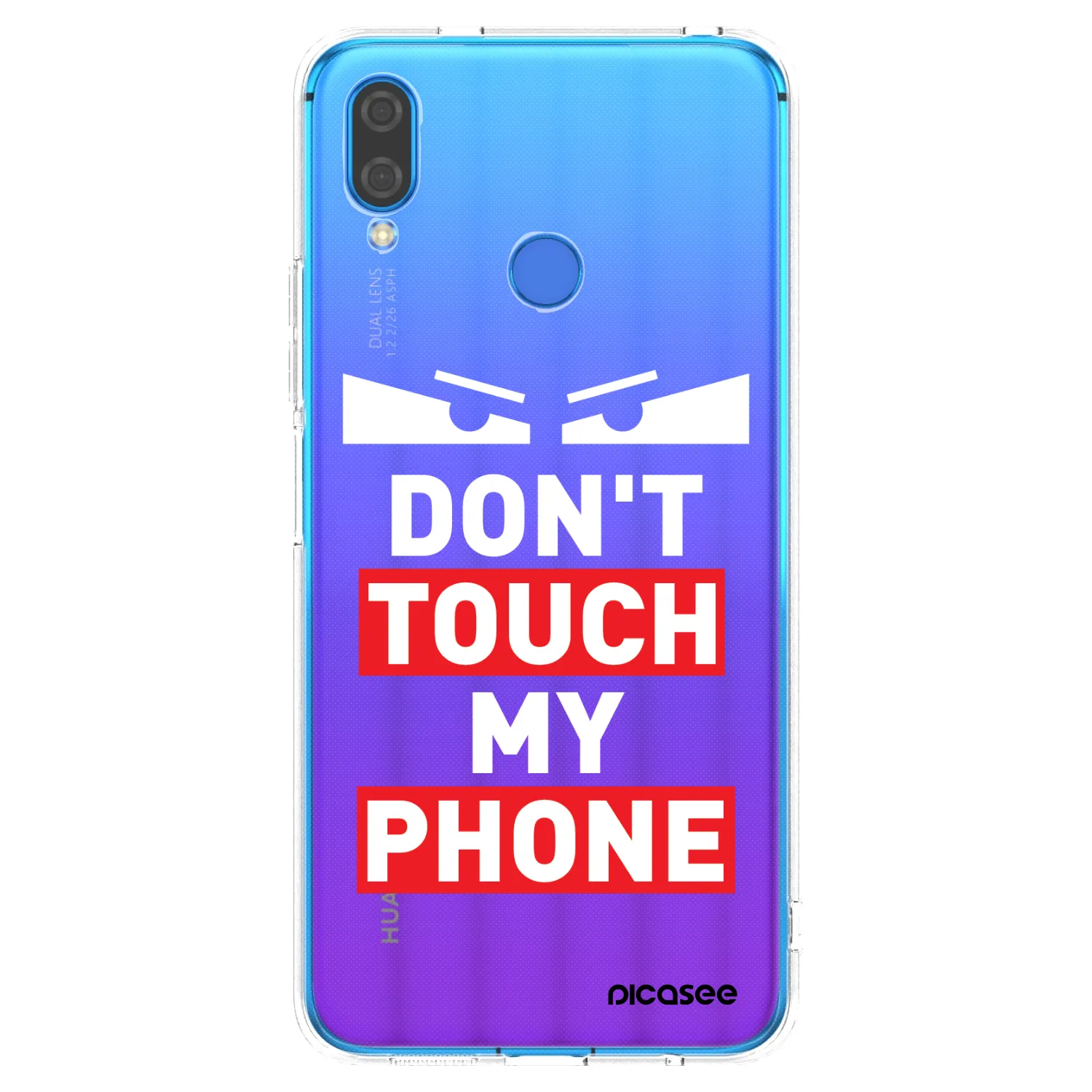 Picasee husă transparentă din silicon pentru Huawei Nova 3 - Shadow Eye - Transparent