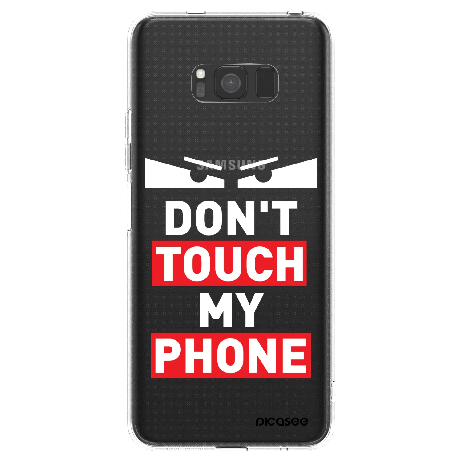 Picasee husă transparentă din silicon pentru Samsung Galaxy S8 G950F - Shadow Eye - Transparent