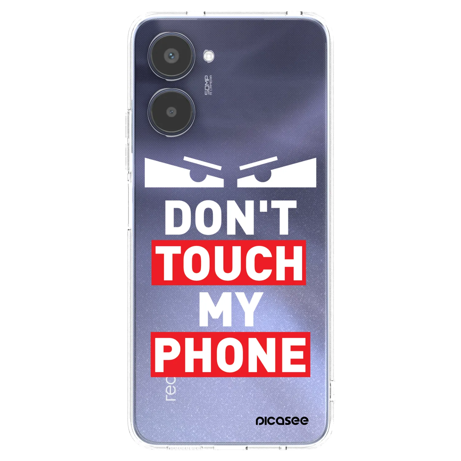 Picasee husă transparentă din silicon pentru Realme 10 4G - Shadow Eye - Transparent
