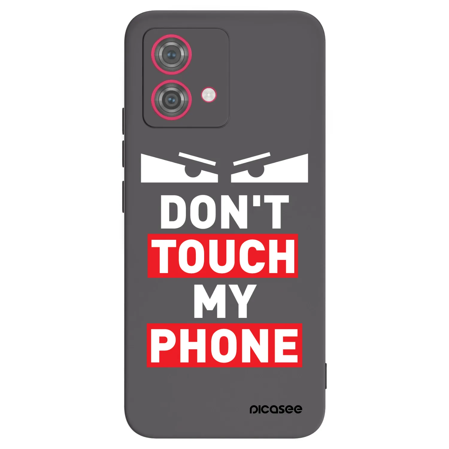 Picasee husă neagră din silicon pentru Motorola Moto G84 5G - Shadow Eye - Transparent