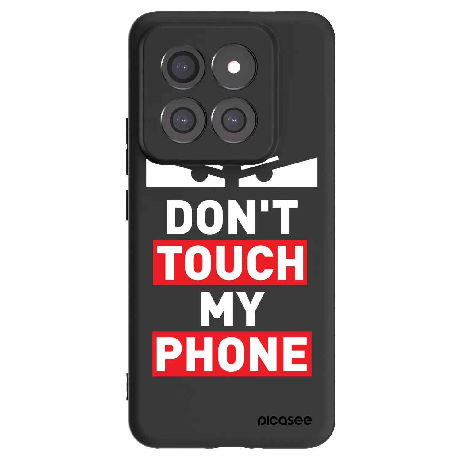 Picasee husă neagră din silicon pentru Xiaomi 14 Pro - Shadow Eye - Transparent