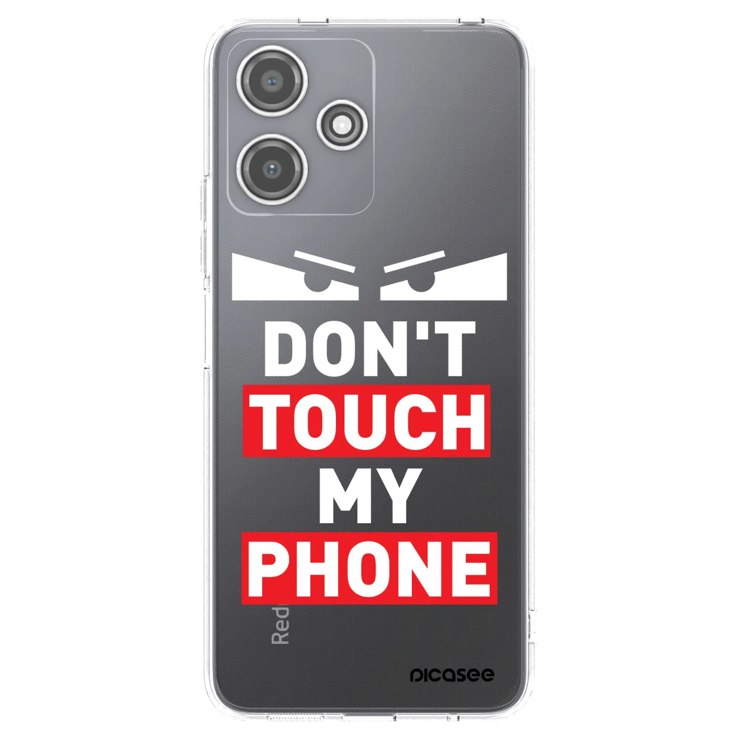 Picasee husă transparentă din silicon pentru Xiaomi Redmi 12 5G - Shadow Eye - Transparent