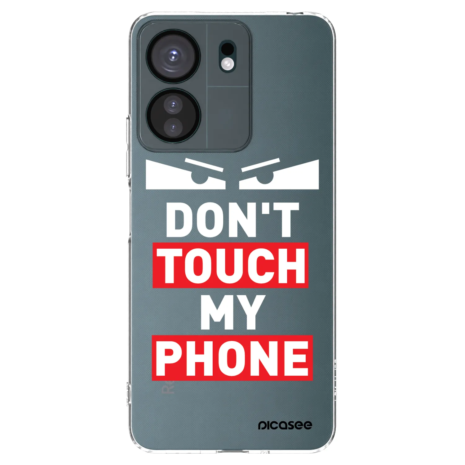 Picasee husă transparentă din silicon pentru Xiaomi Redmi 13C 4G - Shadow Eye - Transparent