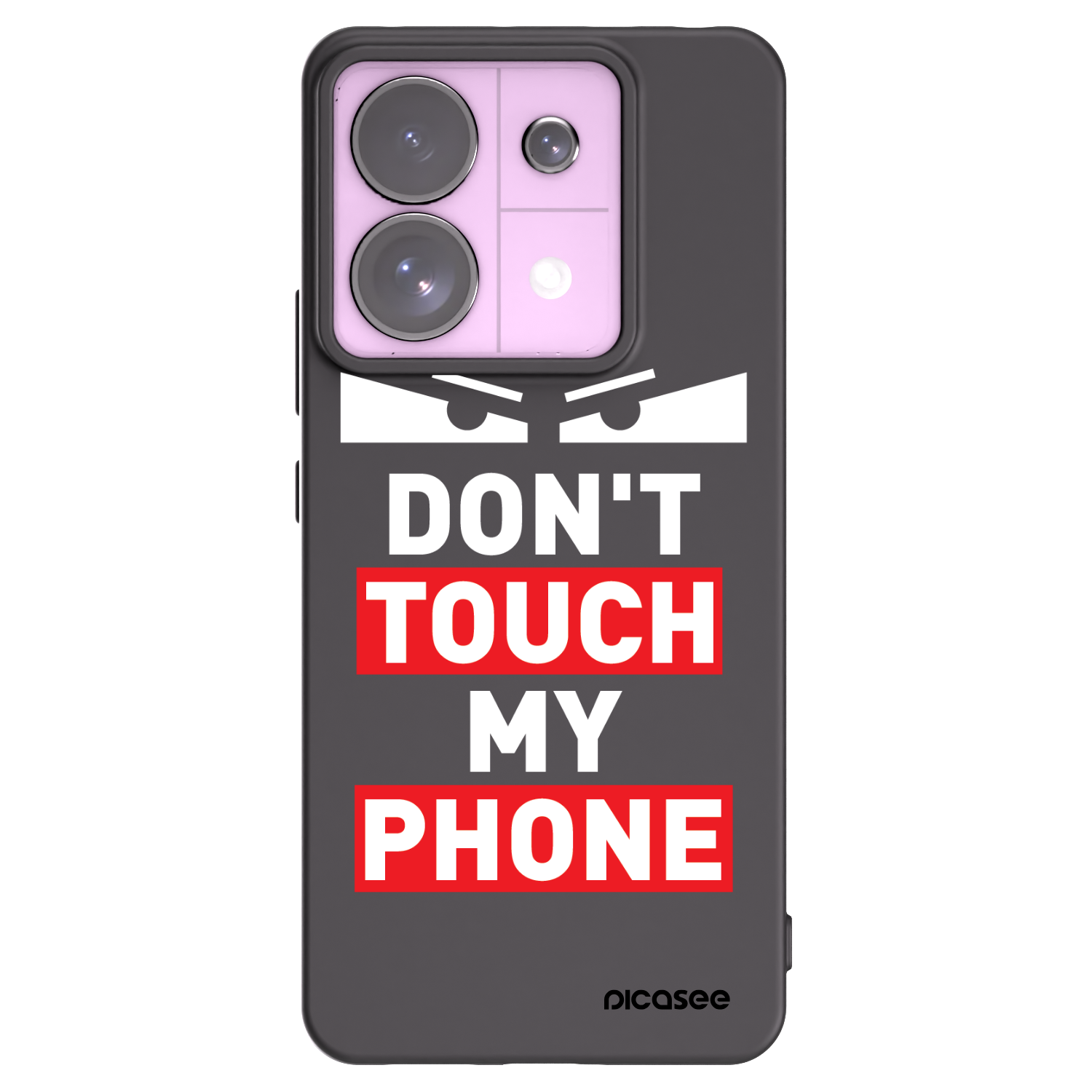 Picasee husă neagră din silicon pentru Xiaomi Redmi Note 13 Pro 5G - Shadow Eye - Transparent