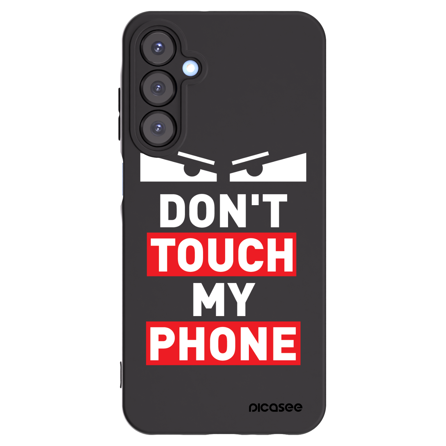 Picasee husă neagră din silicon pentru Samsung Galaxy A25 A256B 5G - Shadow Eye - Transparent