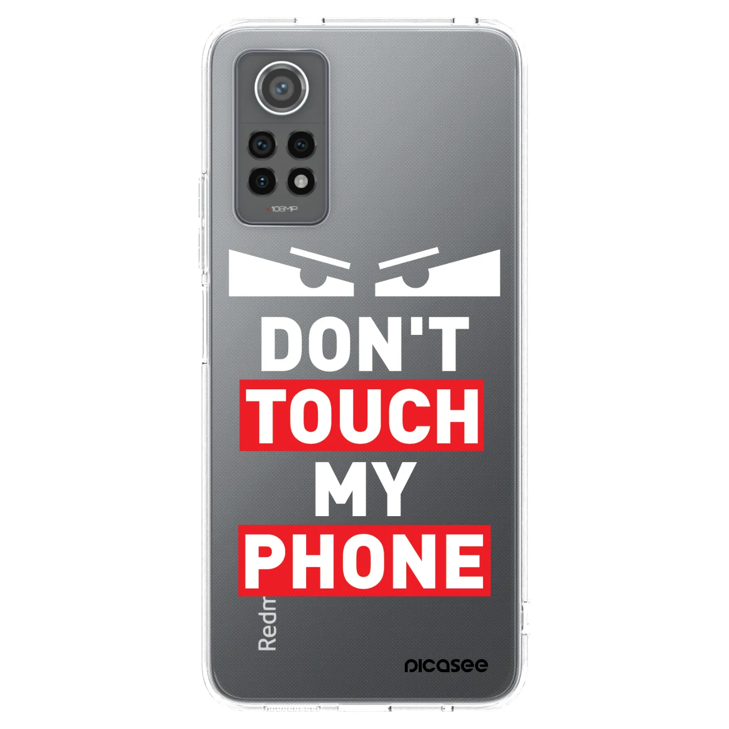 Picasee husă transparentă din silicon pentru Xiaomi Redmi Note 12 Pro 4G - Shadow Eye - Transparent