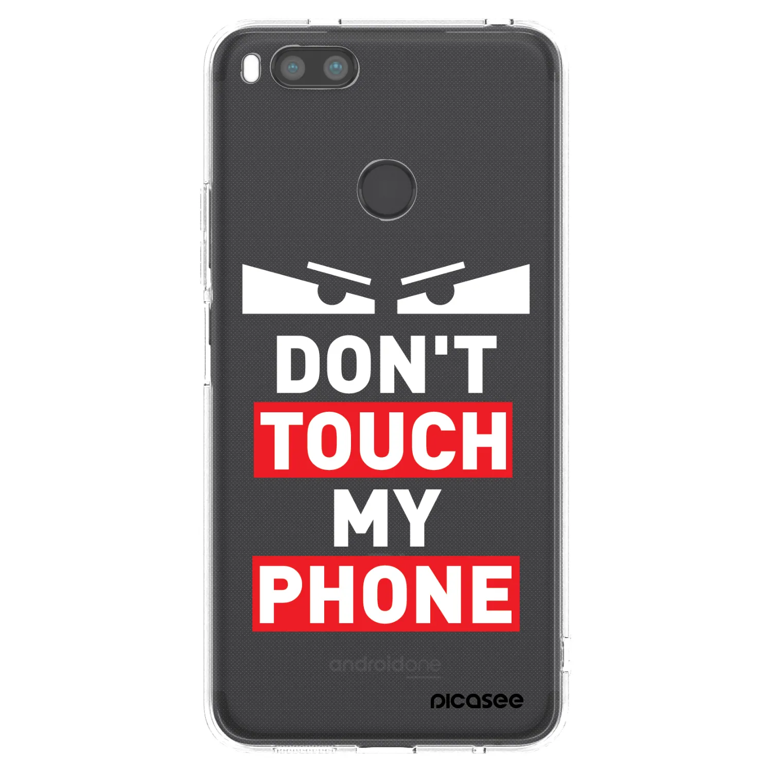 Picasee husă transparentă din silicon pentru Xiaomi Mi A1 Global - Shadow Eye - Transparent