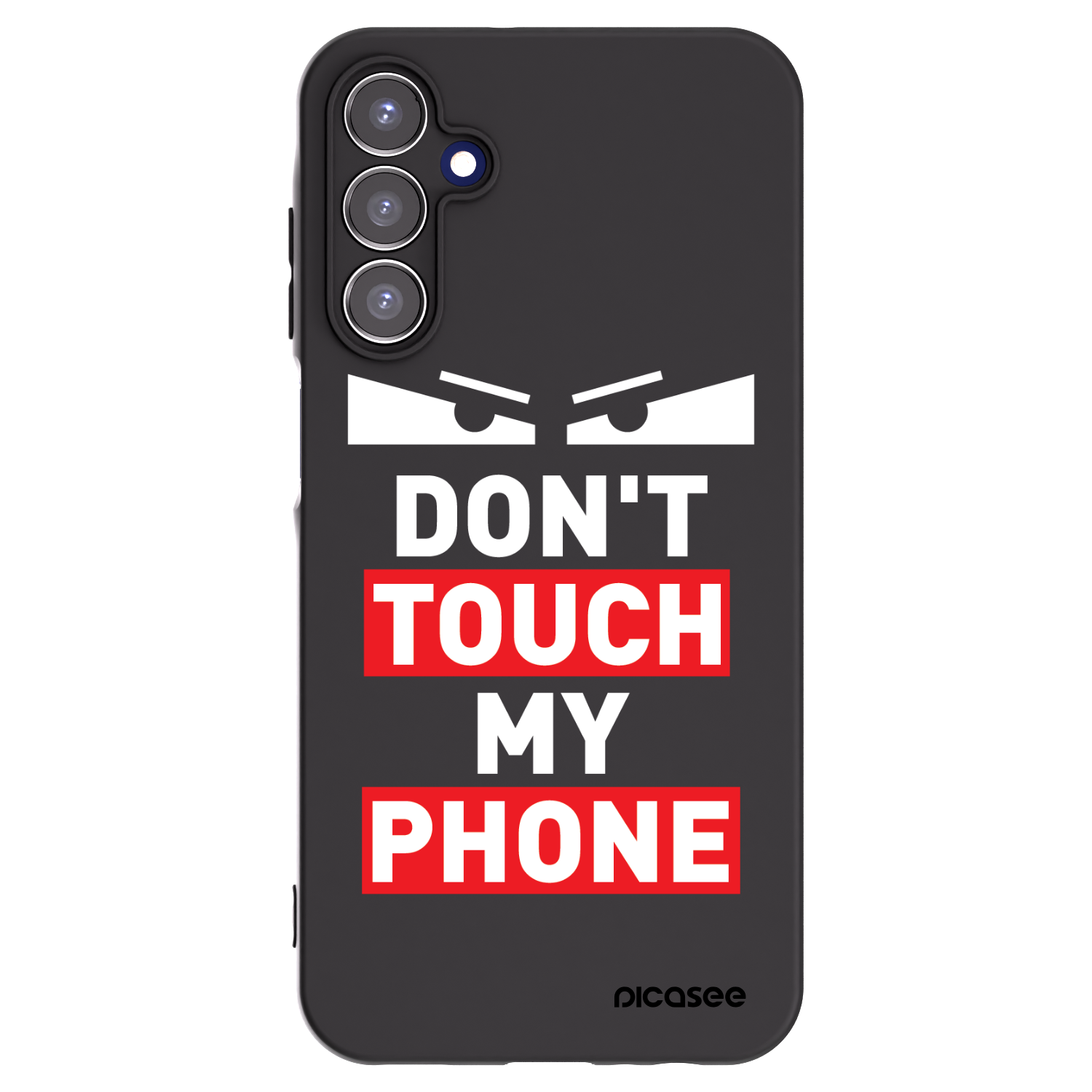 Picasee husă neagră din silicon pentru Samsung Galaxy A15 A156B 5G - Shadow Eye - Transparent