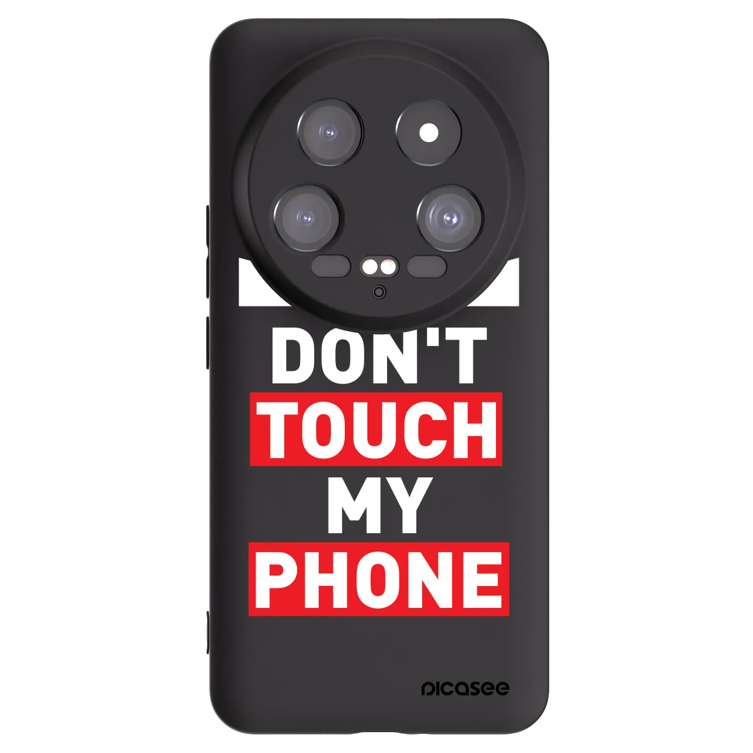 Picasee husă neagră din silicon pentru Xiaomi 14 Ultra - Shadow Eye - Transparent