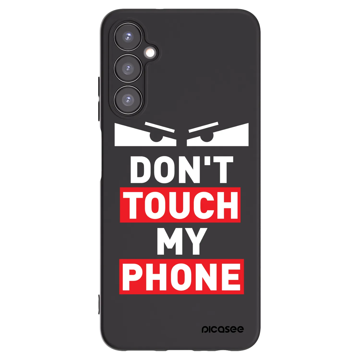 Picasee husă neagră din silicon pentru Samsung Galaxy A05s A057G - Shadow Eye - Transparent