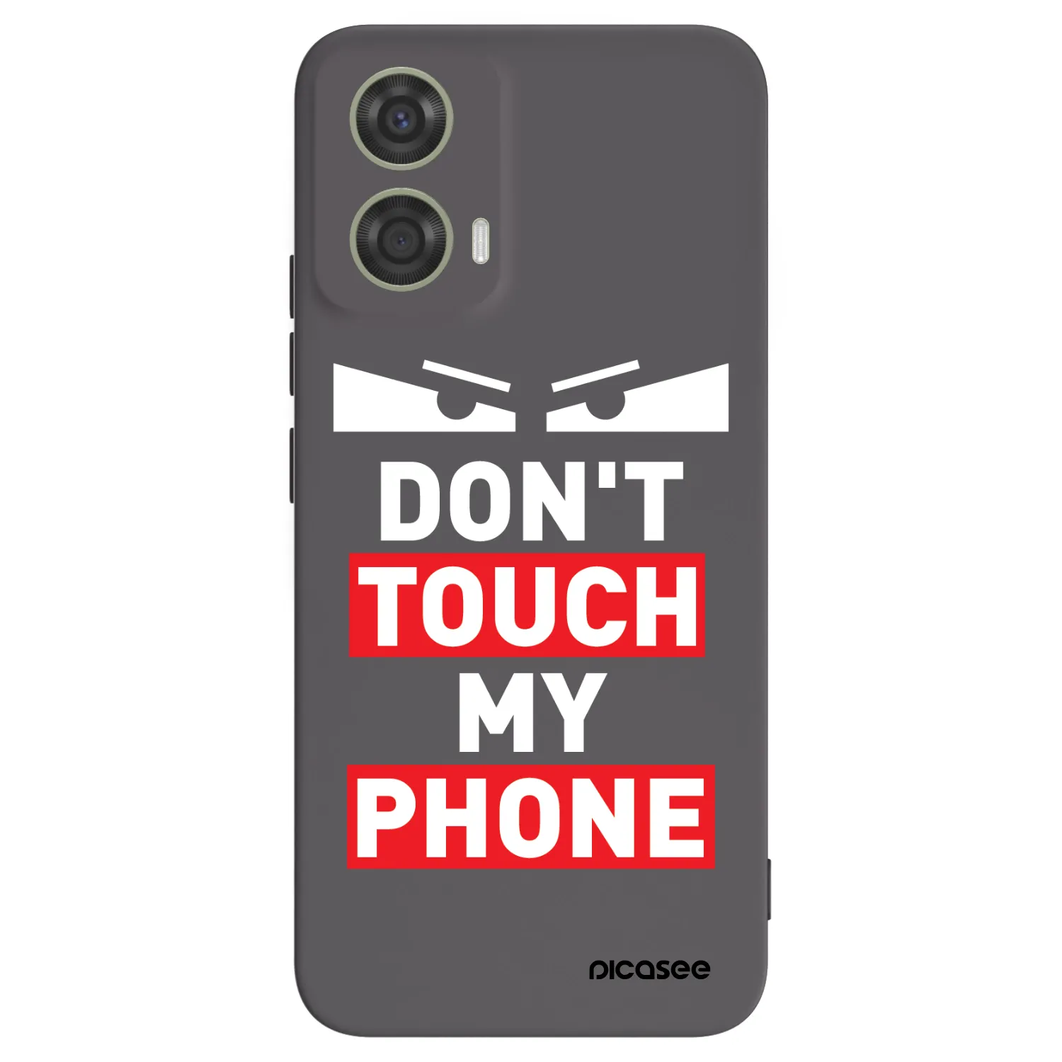 Picasee husă neagră din silicon pentru Motorola Moto G24 - Shadow Eye - Transparent