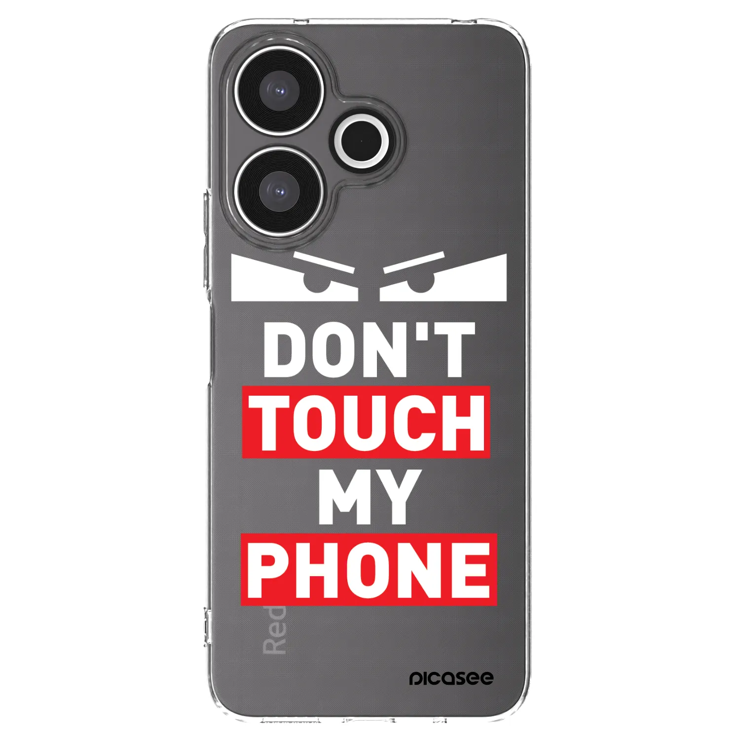 Picasee husă transparentă din silicon pentru Xiaomi Redmi 13 4G - Shadow Eye - Transparent